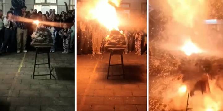 Dieron de alta a la nena que había sido internada producto de la explosión en una feria de ciencias en Pergamino