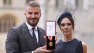 Sir David Beckham celebra su nombramiento como caballero por parte del rey Carlos III