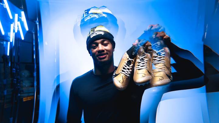 Jaxon Smith-Njigba Reps The Smith-Njigba Family Foundation For My Cause My Cleats