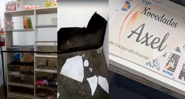 Chiclayo: delincuentes roban más de S/ 15, 000 en tienda de Pimentel