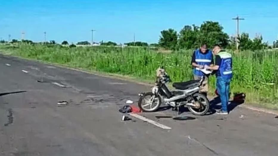 Murió una bebé de nueve meses tras caer de una moto en un accidente sobre la Ruta 18