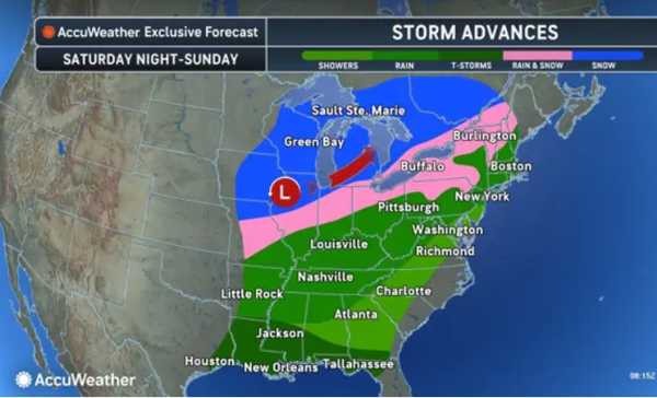 First winter storm could drop a foot of snow on upper Midwest