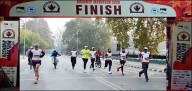 CM Omar flags off 2nd Edition of Kashmir Marathon