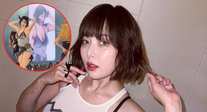 Cantante de K-pop se desmaya en pleno concierto (VIDEO)