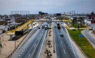 Panamericana Sur: inauguran puente peatonal adaptado para personas con movilidad reducida en el km 38