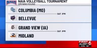 Bellevue, Midland volleyball to host first round of NAIA Tournament