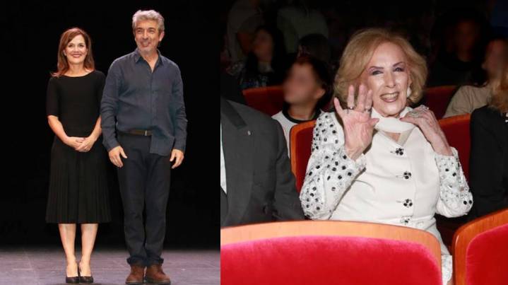Mirtha Legrand fue al estreno de Ricardo Darín y Andrea Pietra: las fotos