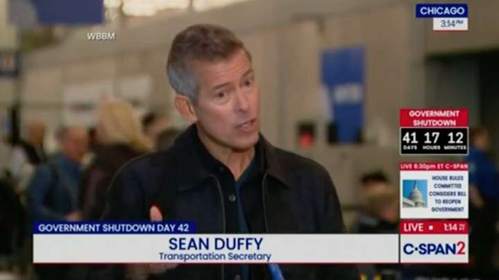 Sean Duffy Vows ‘Action’ Against ‘AWOL’ Air Traffic Controllers During Shutdown
