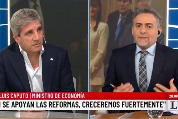 Toto Caputo volvió a correr la meta y aseguró que las inversiones llegarán en los próximos cuatro años