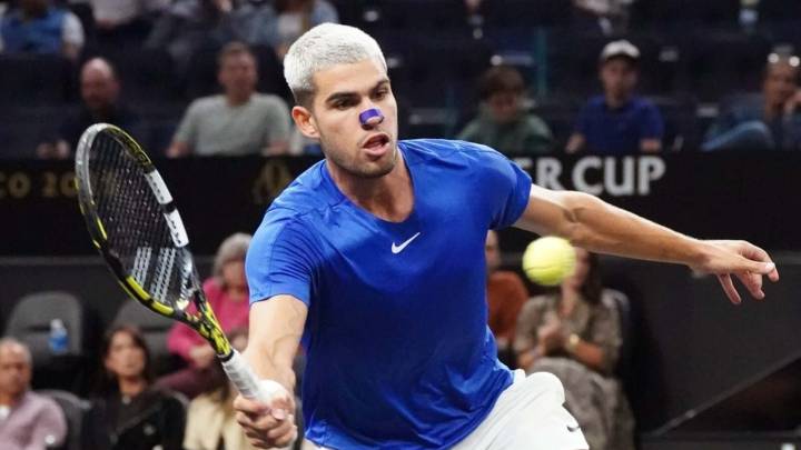 World No. 2 Carlos Alcaraz gets rare Nitto ATP Finals win