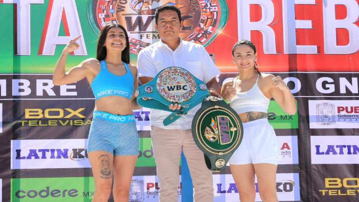 'Bonita' Sánchez supera la báscula, primera prueba en busca de título mundial