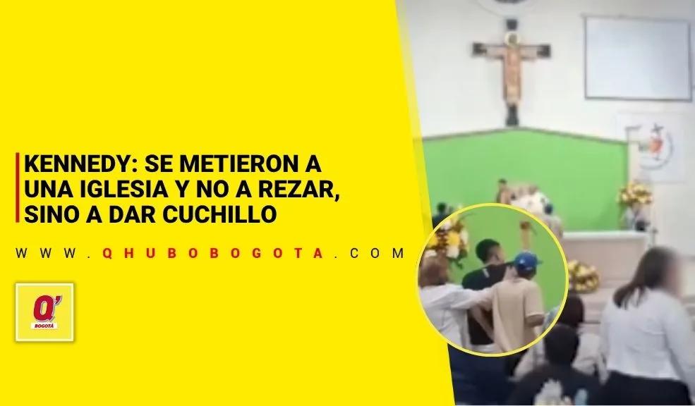 En Kennedy: jóvenes con cuchillo irrumpieron en una iglesia en plena misa