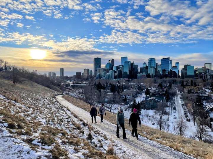 Calgary Walks through Kensington, Sunnyside and Crescent Heights