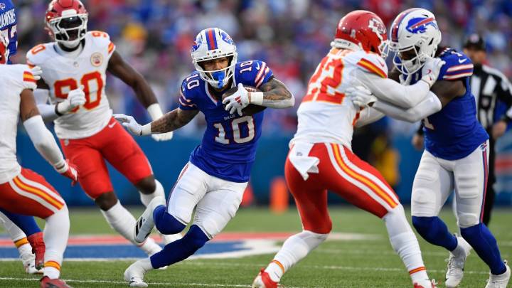 Bills’ Shakir in ‘good spot’, Kincaid out vs. Buccaneers