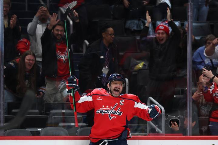 Alex Ovechkin: Washington Capitals star scores 900th goal