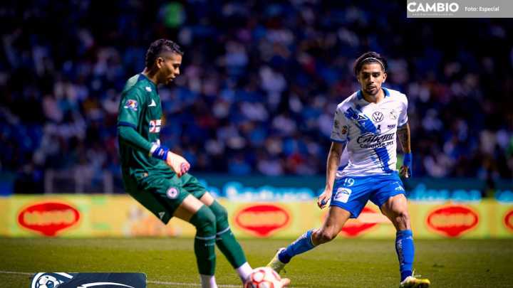 Club Puebla pierde 0-1 ante Cruz Azul al término del primer tiempo en homenaje a Lapuente