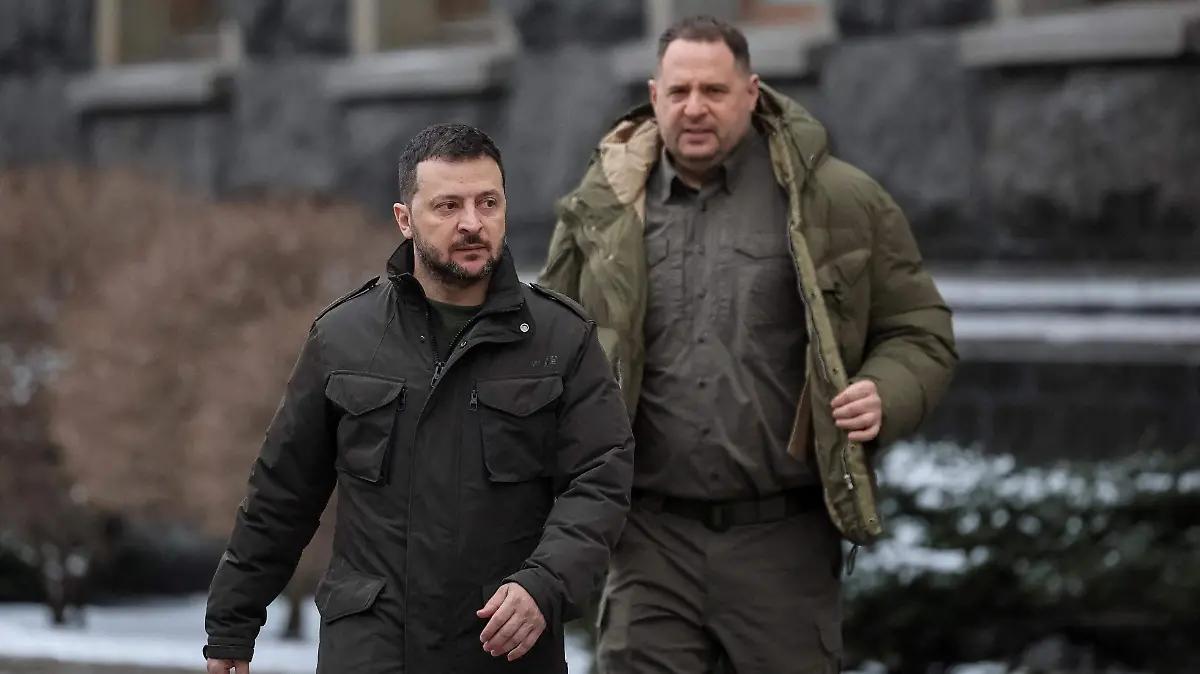 Zelenski anuncia la dimisión de su jefe de gabinete, Andrí Yermak