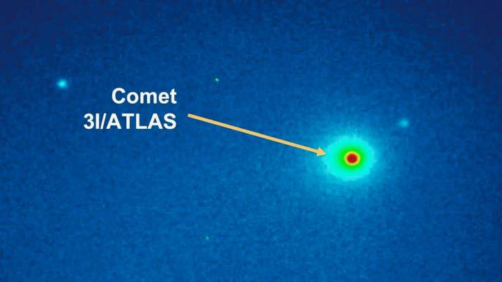 1.2m telescope at Mount Abu observes interstellar comet 3I/Atlas