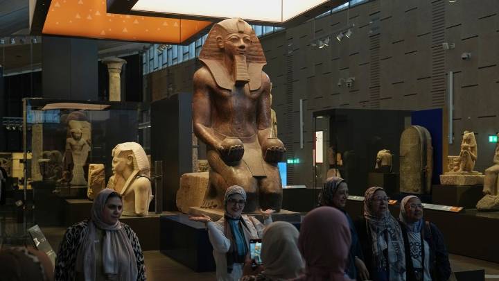 With pharaoh-like fanfare, Egypt unveils a huge new museum dedicated to its ancient civilization