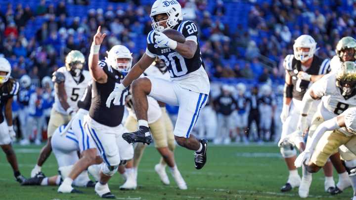 Duke football uses complimentary football to defeat Wake Forest