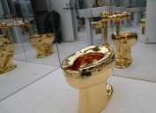 Would You Pay $12.1m For This Golden Toilet?