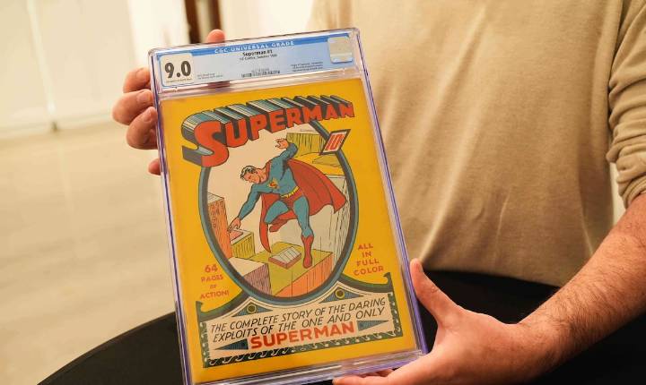 ¡Venden un cómic de Superman por $9.1 millones!