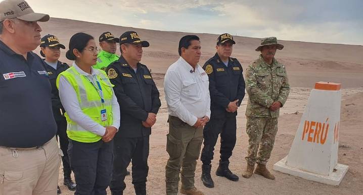 Militares llegan a la zona de frontera de Tacna tras declaratoria de emergencia 