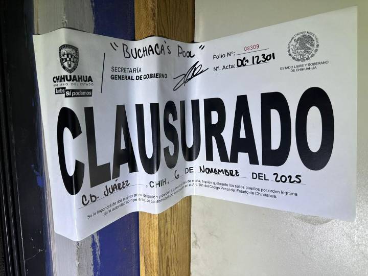 Realizó Gobernación Estatal 380 inspecciones y clausura 24 establecimientos en una semana