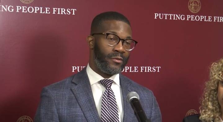 WATCH: Mayor Woodfin holds news conference