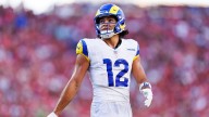 Los Angeles Rams receiver Puka Nacua teams up with Pepsi for a free lunch for fans at East Los Tacos