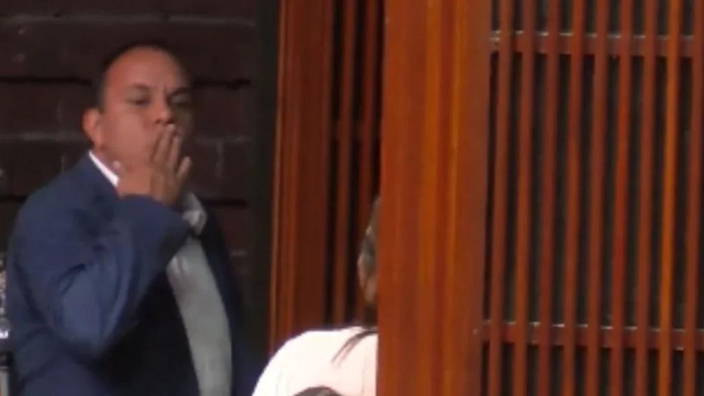 Tras el beso que mandó Cuauhtémoc Blanco a la diputada del PT, lo denuncian por violencia sexual