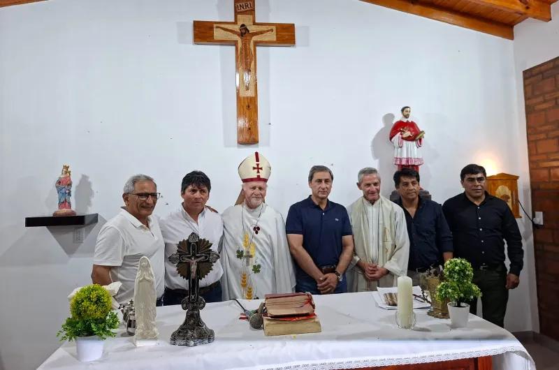 Silva Neder participó junto al Cardenal Bokalic en la inauguración de la Capilla de San Carlos Borromeo