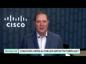 Cisco CEO Robbins Says AI Demand Behind Strong Forecast
