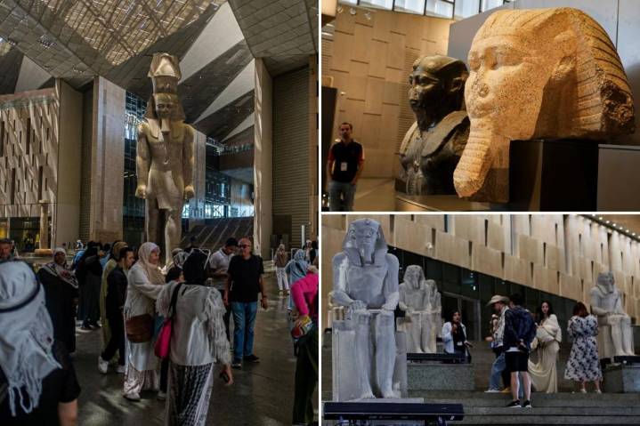 Egypt opens Grand Egyptian Museum world's largest museum dedicated to single civilization