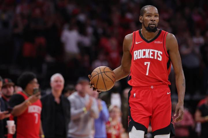 Kevin Durant to miss next 2 games for Rockets