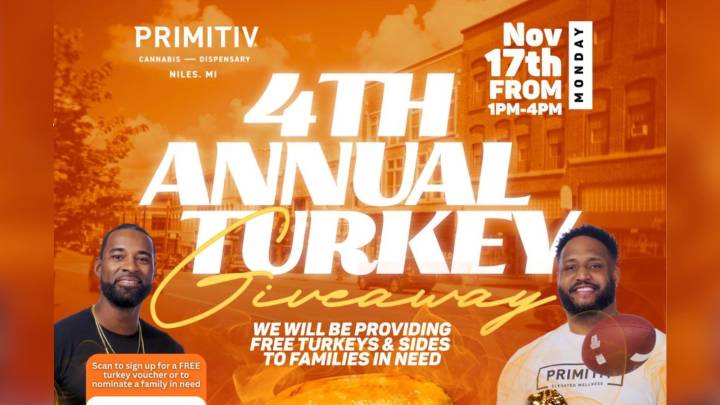 Primitiv hosts fourth annual Turkey Drive in Niles