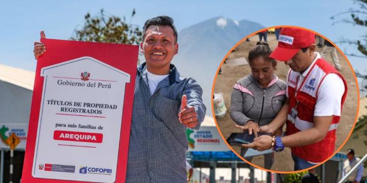 Peruanos que ocupen un terreno por 10 años recibirán título de propiedad con Cofopri