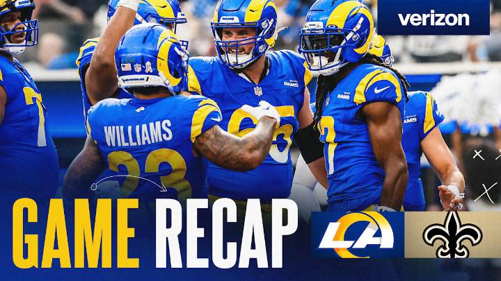 Game Recap: Rams dominate Saints 34