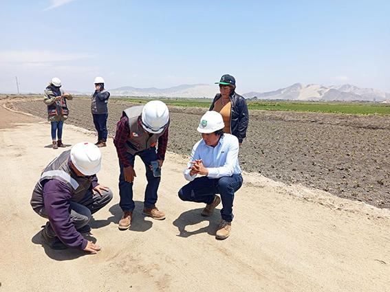 CARRETERA A PUERTO SANTA CON AVANCE AL 30%