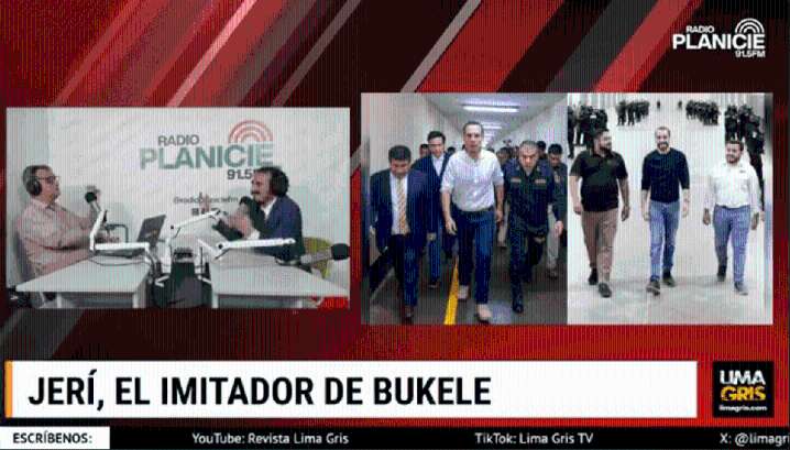 Jerí, el imitador de Bukele [VIDEO]