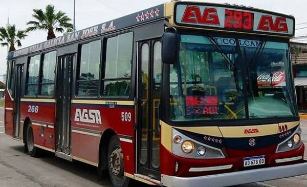 La línea 293 sufrió un cambio en su tradicional recorrido