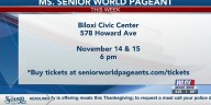 November 14 and 15: Ms. Senior World Pageant