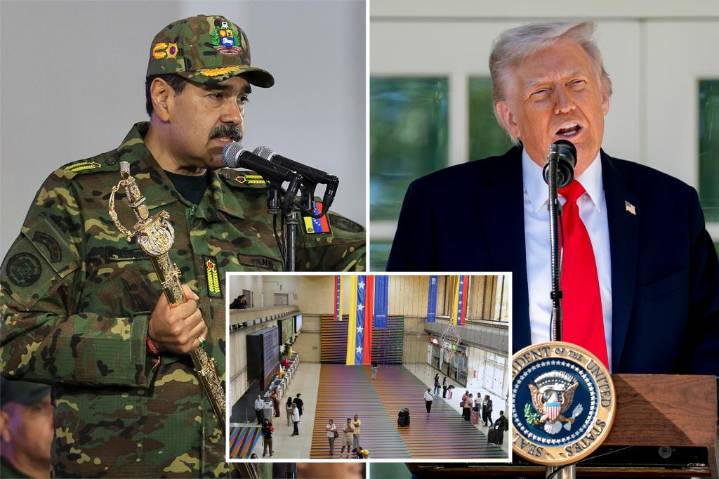 Venezuelan President Maduro slams Trump's airspace shutdown as 'colonial threat'