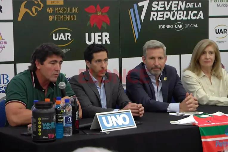 Se presentó la 41º edición del Seven de la República: “Paraná será una fiesta”