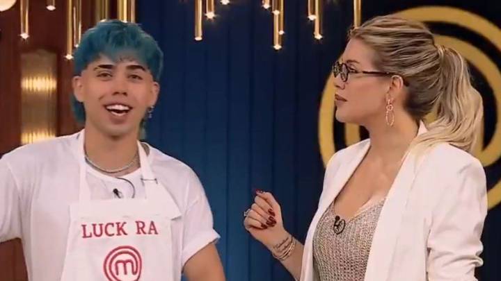 Luck Ra debutó en MasterChef reemplazando a La Joaqui: el cruce con Wanda Nara