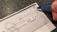 Mennonite Woman Writes Cheque for 63 Cents