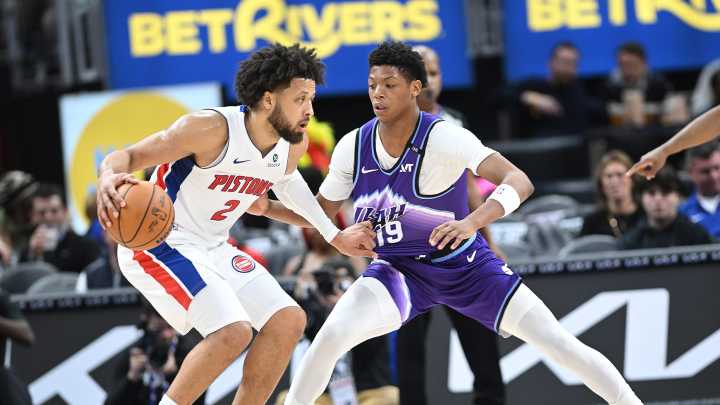Pistons down Jazz following fourth-quarter explosion from Cunningham