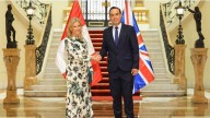 Presidente Jerí sostuvo reunión protocolar con la duquesa de Edimburgo, Sophie Helen Rhys