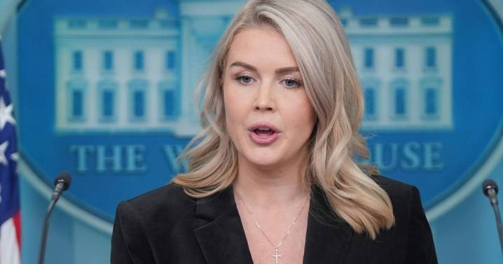 Trump Press Secretary Karoline Leavitt tied to woman detained in Louisiana ICE facility