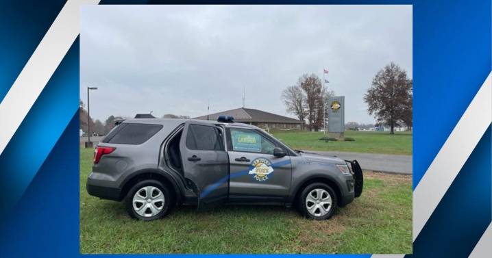 Kentucky State Police launch Cram the Cruiser in Mayfield